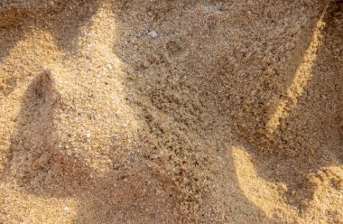Kum geçmişi. Kum doğası dokusu