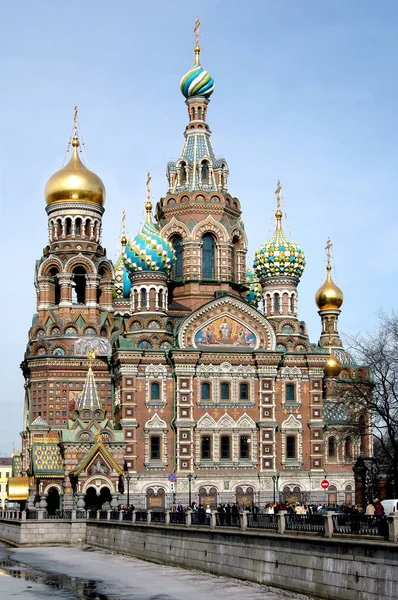 Many Beautiful Cathedrals Petersburg None Can Compare Savior Spilled Blood Stock Picture