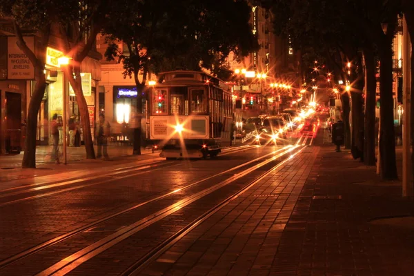 Cable Car en Powel y Mason — Foto de Stock