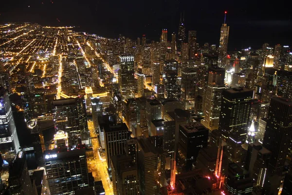 Chicago skyline from the top — Stock Photo, Image