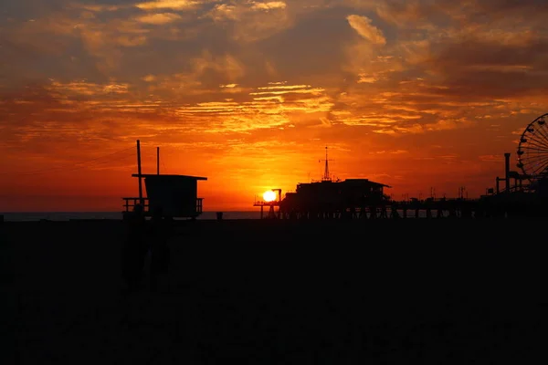 Ηλιοβασίλεμα στη Νότια Καλιφόρνια — Φωτογραφία Αρχείου
