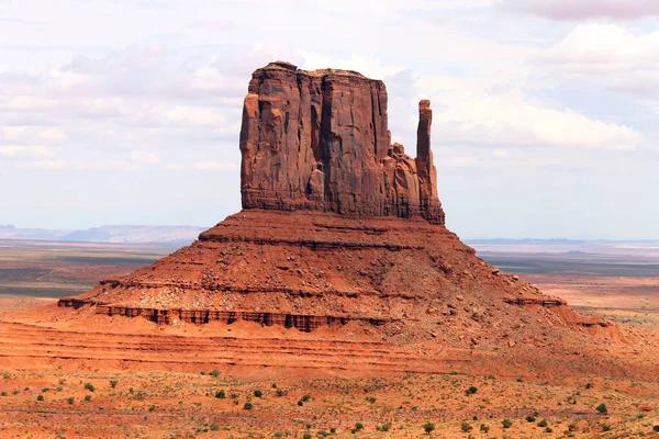 A rocha vermelha Monument Valley — Fotografia de Stock