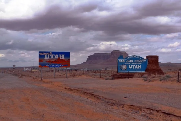 Bem-vindo ao utah — Fotografia de Stock