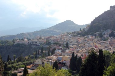 Sicilya 'daki Taormina İncisi.
