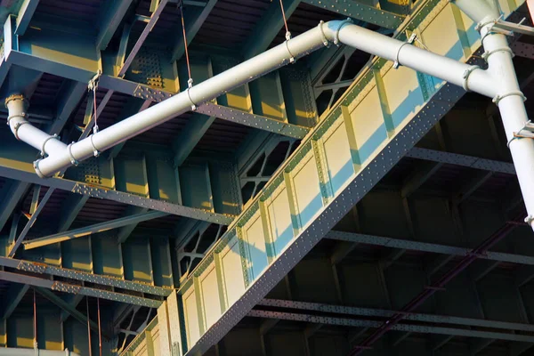 Henry Hudson Parkway Desde Fondo Manhattan — Foto de Stock