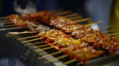Sokak Tayland Gıda, Tay tarzı Barbekü domuz ızgara