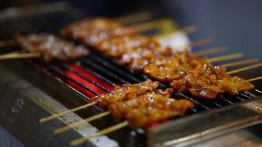 Sokak Tayland Gıda, Tay tarzı Barbekü domuz ızgara