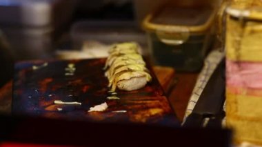 Sokak tay gıda, Izgara Thunnus Tuna suşi 