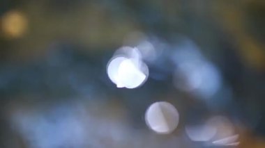 yanıp sönen bokeh ışıkları arka plan ile soyut bulanıklık