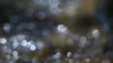 yanıp sönen bokeh ışıkları arka plan ile soyut bulanıklık