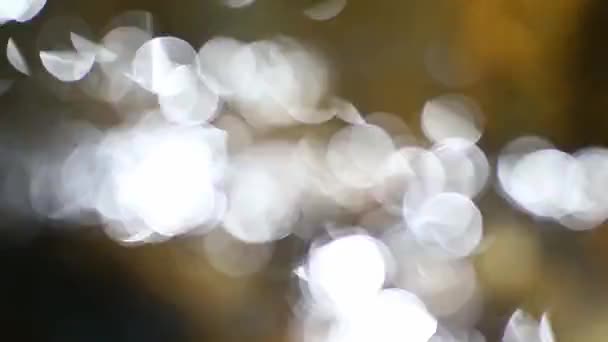 flou abstrait avec clignotement bokeh lumières arrière-plan 