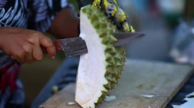 Tayland sokak gıda Durian meyve