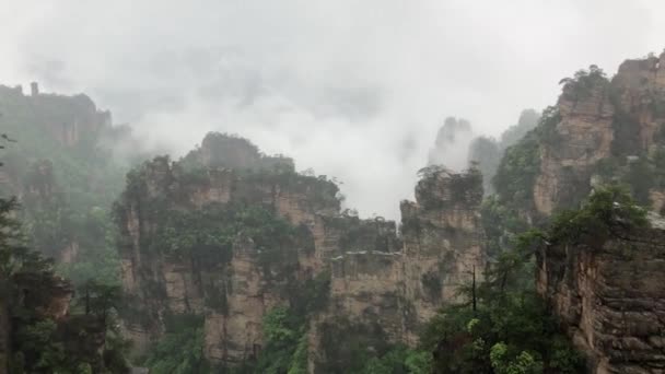 Parco Nazionale Della Foresta Zhangjiajie — Video Stock