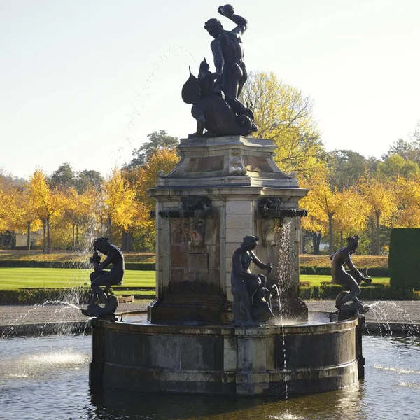 Hércules Violación Del Dragón Bronce 1590 Por Adrien Vries Drottningholm — Foto de Stock