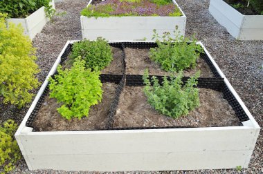 Ahşap sebze Bahçe kutuları 