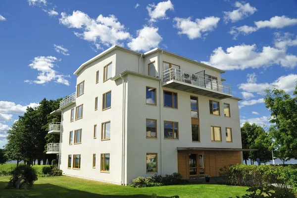 Modern Apartment Buildings Stockholm Area — Stock Photo, Image