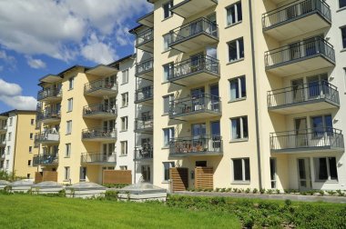 Stockholm 'deki modern apartmanlar - İsveç