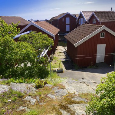 Kutuplarda eski kayıkhaneler