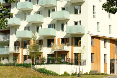 Modern İsveç apartmanı