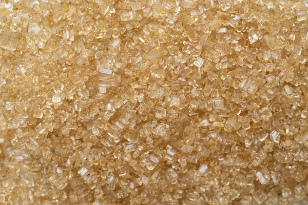 Detailní Záběr Hnědého Cukru Textury Pozadí Potraviny Zdravý Koncepce — Stock fotografie