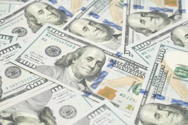 Yakın Abd yüz dolar faturaları para, iş ve financ kadar