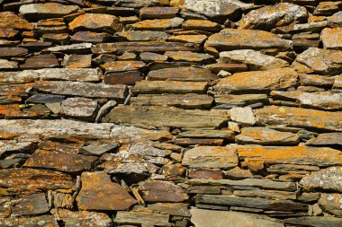 Taş duvar dokusu ve arkaplanı, kapatın.