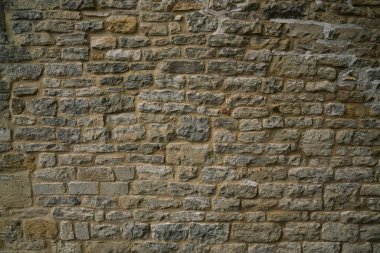 Eski taş duvar dokusu ve arkaplanı kapatın.