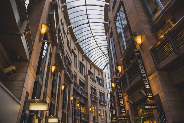 Sydney Australia Grudnia 2014 Arcade Sydney Cbd Pitt Street — Zdjęcie stockowe