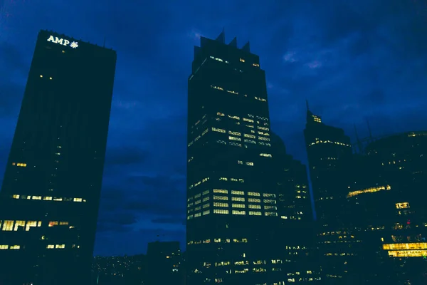 Sydney Australia December 26Th 2014 Skyscrapers Sydney Circular Quay Overlooking — Stock Photo, Image