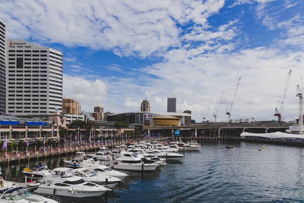 澳大利亚悉尼 2014年12月28日 悉尼中部达令港的特写视图 — 图库照片