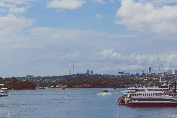 Sydney Australien Dezember 2014 Nahaufnahme Des Liebling Harbour Zentralsydney — Stockfoto