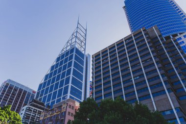 Sydney, Avustralya - 26 Aralık 2014: Sydney Cbd yüksek binalar