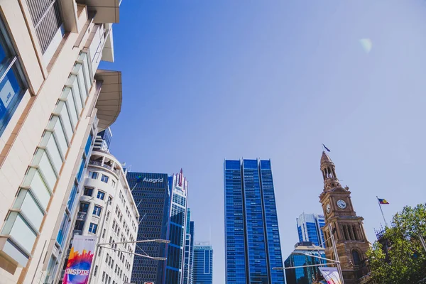 Sydney Australia December 26Th 2014 Streets Sydney Cbd Town Hall — Stock Photo, Image