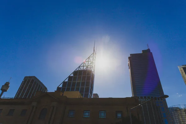 Sydney Australien Dezember 2014 Hochhäuser Sydney Cbd — Stockfoto