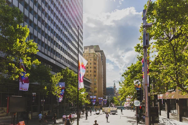 Sydney Australia Dicembre 2014 Grattacieli Nel Sydney Central Business District — Foto Stock