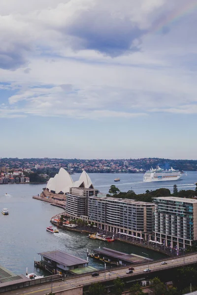 Sydney Australia Grudnia 2014 Widzenia Sydney Harbour Circular Quay Sydney — Zdjęcie stockowe