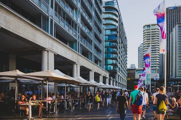 Sydney Australia Diciembre 2014 Edificios Hoteles Que Rodean Circular Quay — Foto de Stock