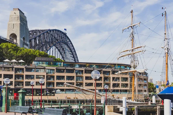 Sydney Autriche 1Er Janvier 2015 Pont Port Sydney Rocks — Photo