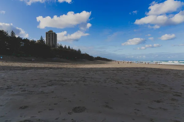 Goldküste Australien Januar 2015 Blick Auf Den Hauptstrand Der Goldküste — Stockfoto