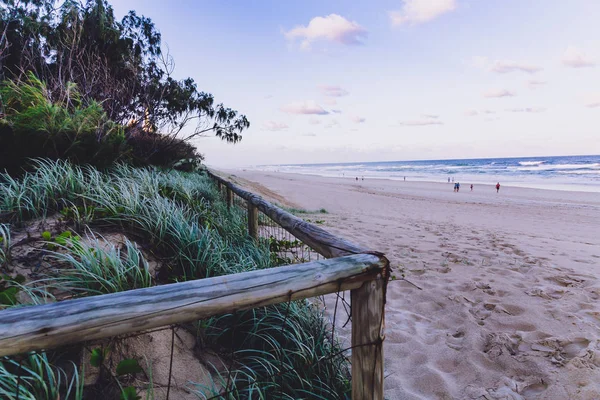 Gold Coast Австралія Січня 2015 Вхід Шлях Пляжу Surfers Paradise — стокове фото