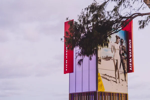 Gold Coast Australia January 7Th 2015 View Avenue Street Sign — Stock Photo, Image