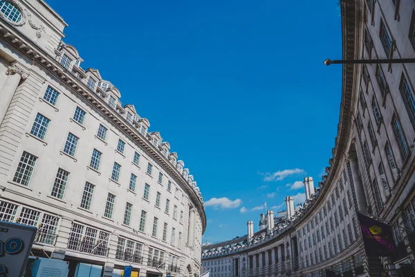 London Egyesült Királyság Augusztus 2018 Építészet Regent Street London Belvárosában — Stock Fotó