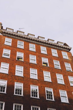 London, Büyük Britanya - 23 Ağustos 2018: mimari Mayfair, Londra şehir merkezinde