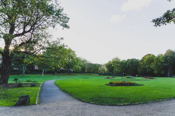 Dublin Irlande Octobre 2018 Vue Sur Parc Merrion Square Centre — Photo