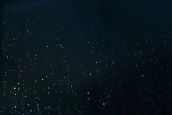 Bokeh Světel Dešťové Kapky Windows Osvětlena Pochodeň Abstraktní Pozadí Nebo — Stock fotografie