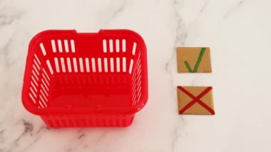 sepete ekle veya kavram değil, alışveriş sepetinin yanına evet seçeneğine imleç ok simgesi ni koyarak