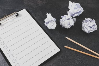 Verimlilik kavramının üstesinden gelindiğinde, listeyi panoya yazılacak