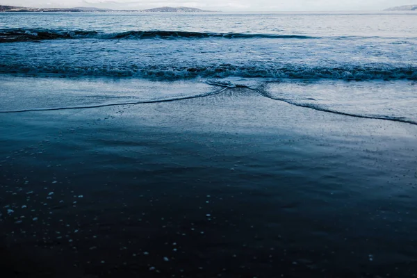 Wunderschöner Unberührter Tasmaninischer Strand Mit Heiterem Blauen Himmel Einem Wintermorgen — Stockfoto