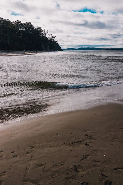 Hobart Tasmania Lipca 2020 Piękna Plaża Tasmańska Nadmorski Krajobraz Kingston — Zdjęcie stockowe