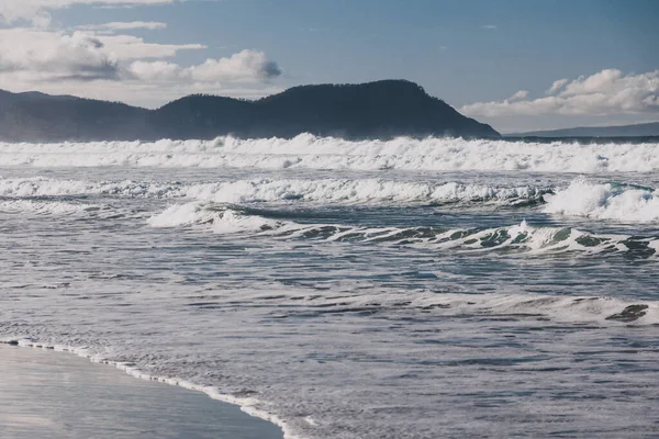 Unberührter Australischer Strand Marion Bay Tasmanien Ohne Menschen Und Ozean — Stockfoto